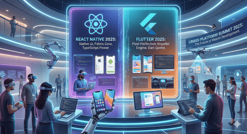 React Native vs Flutter: Which to Choose in 2025?