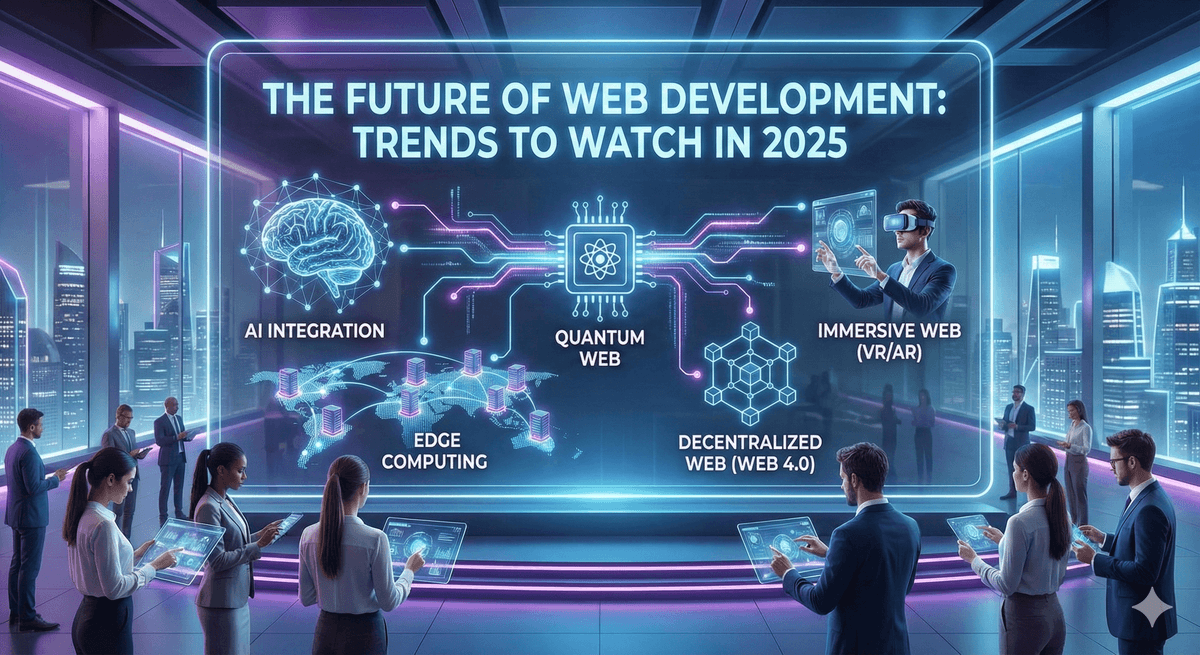 The Future of Web Development: Trends to Watch in 2025